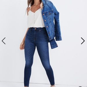 Madewell Petite Curvy High-Rise Skinny Jeans